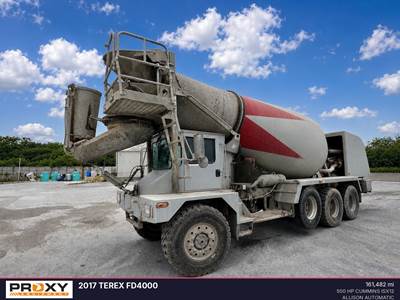 Terex FD4000 Mixer / Ready Mix / Concrete Truck