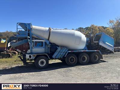 Terex FD4000 Mixer / Ready Mix / Concrete Truck