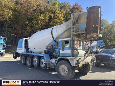 Terex FDB6000 Mixer / Ready Mix / Concrete Truck