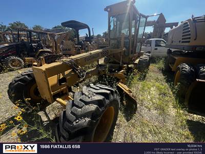 Fiat Allis 65B Motor Grader