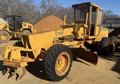 John Deere 570A Motor Grader