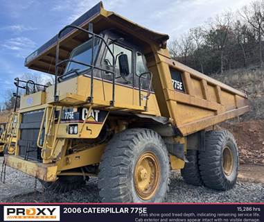 Caterpillar 775E Rigid Mining Dump Truck