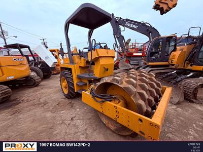 BOMAG BW142PD-2 Padfoot Roller Compactor