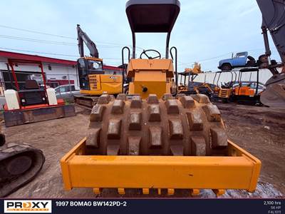 BOMAG BW142PD-2 Padfoot Roller Compactor