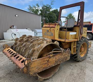 Case 602BPD Padfoot Roller Compactor