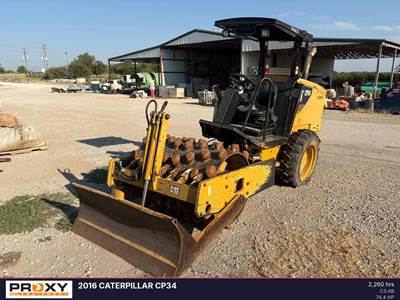 Caterpillar CP34 Padfoot Roller Compactor