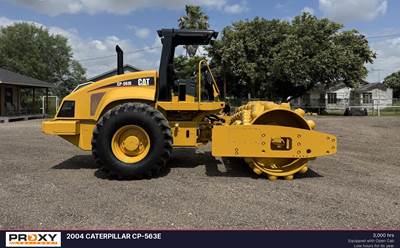 Caterpillar CP563E Padfoot Roller Compactor
