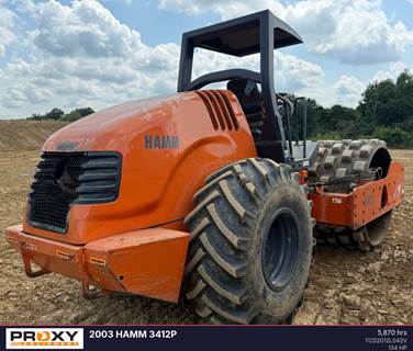 Hamm 3412P Padfoot Roller Compactor