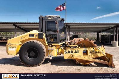 Sakai SV510TB III Padfoot Roller Compactor