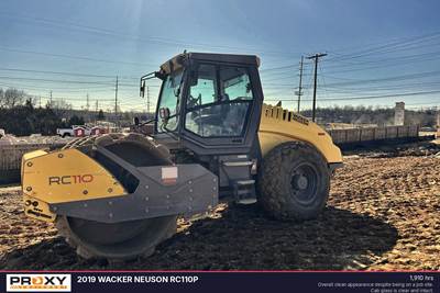 Wacker Neuson RC110 Padfoot Roller Compactor