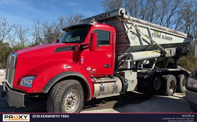 Kenworth T880 Plow / Spreader Truck