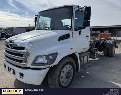 Hino 338 Roll Off Truck