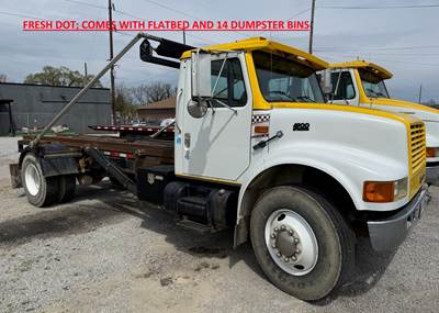 International 4900 Roll Off Truck