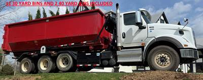 International HX620 SBA Roll Off Truck