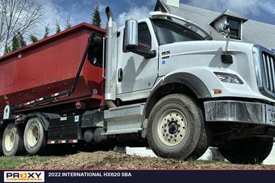 International HX620 SBA Roll Off Truck