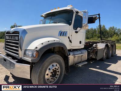 Mack Granite GU713 Roll Off Truck