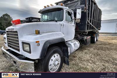 Mack RD688S Roll Off Truck
