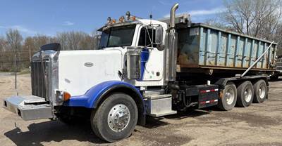 Peterbilt 357 Roll Off Truck