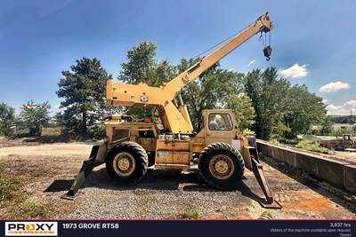 Grove RT58 Rough Terrain Crane