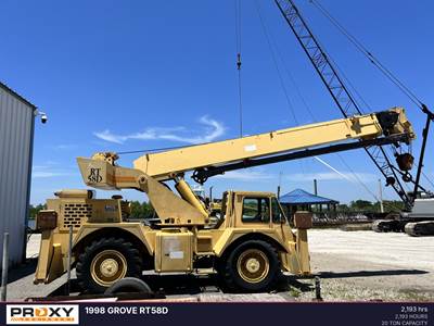 Grove RT58D Rough Terrain Crane