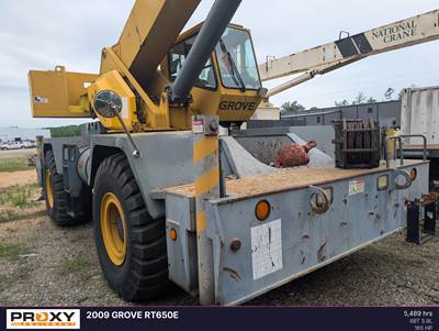 Grove RT650E Rough Terrain Crane