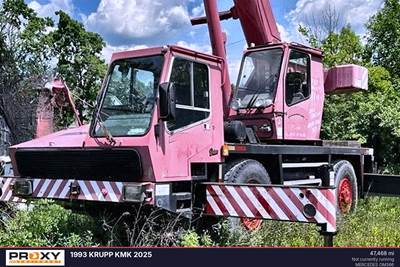 Krupp Rough Terrain Crane