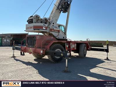 Link-Belt Rough Terrain Crane