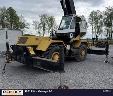 P&H Rough Terrain Crane