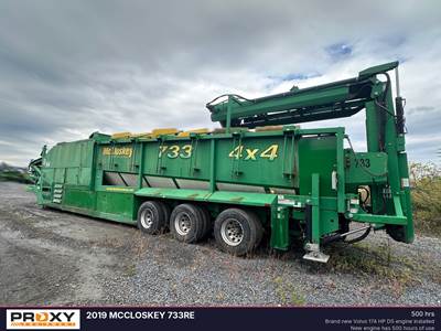McCloskey 733RE Screening Plant