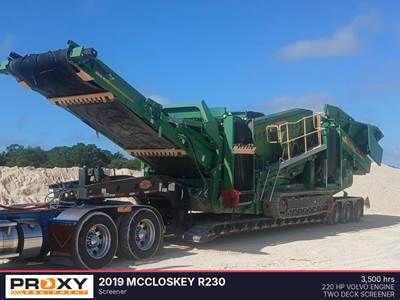 McCloskey R230 Screening Plant