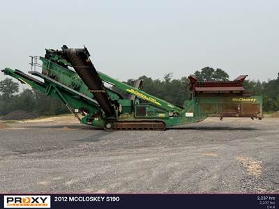 McCloskey S190 Screening Plant