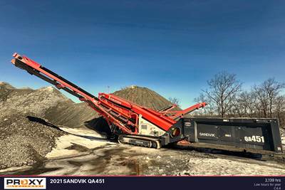 Sandvik QA451 Screening Plant