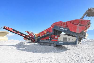 Sandvik QE442 Screening Plant