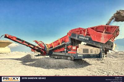 Sandvik QE442 Screening Plant