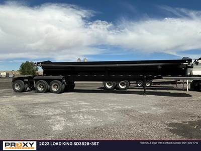 Load King SD3528-3ST Side Dump Trailer