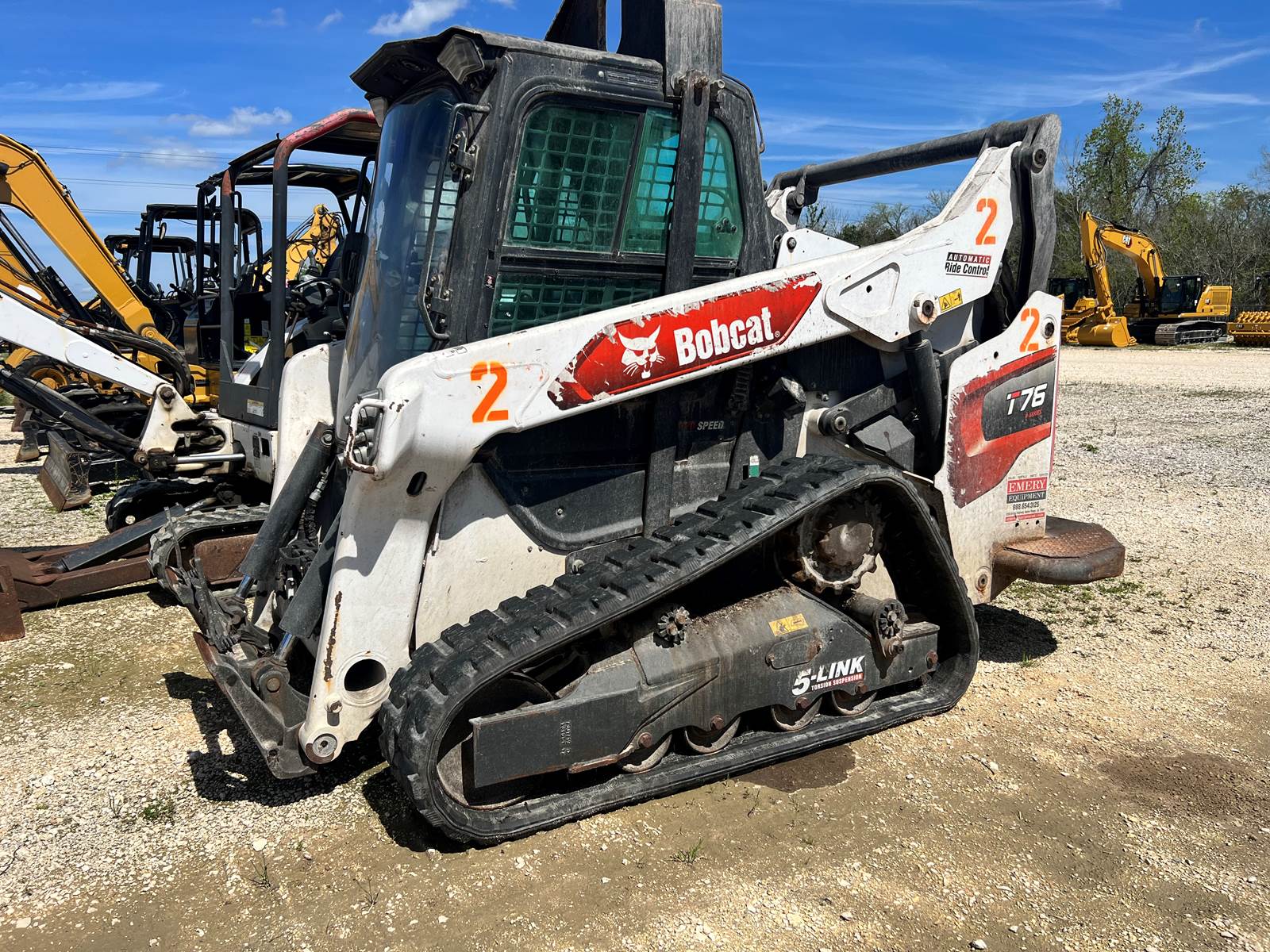 2020 Bobcat T76 Skid Steer For Sale, 1,836 Hours Baton Rouge, LA