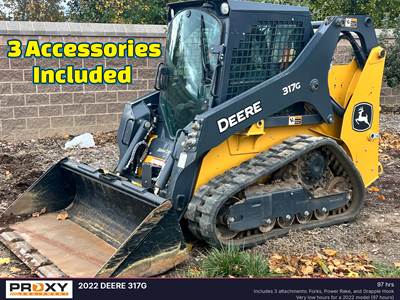 John Deere 317G Track Skid Steer
