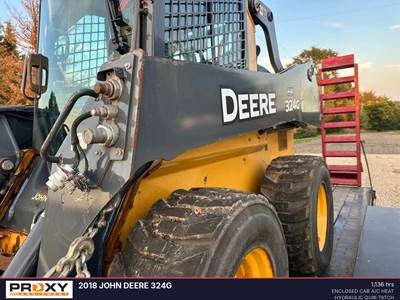 John Deere 324G Track Skid Steer