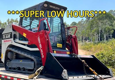 Takeuchi TL6R Tracked Skid Steer