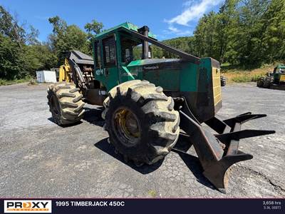 Timberjack 450C Skidder