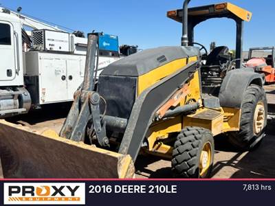 John Deere 210LE Skip Loader