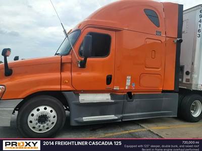 Freightliner Cascadia 125 Sleeper Semi Truck