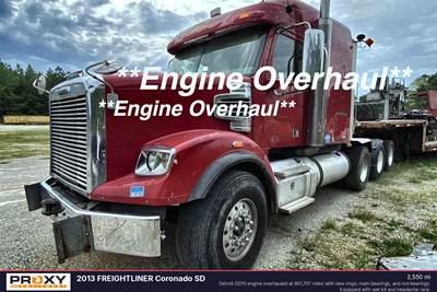 Freightliner Coronado SD Sleeper Semi Truck