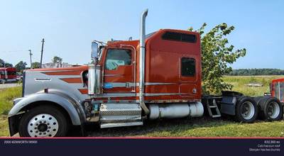 Kenworth W900 Sleeper Semi Truck