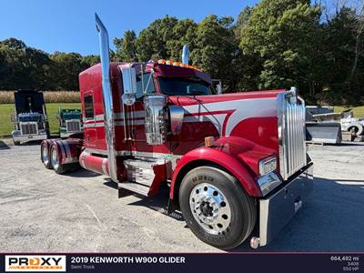Kenworth W900 Sleeper Semi Truck