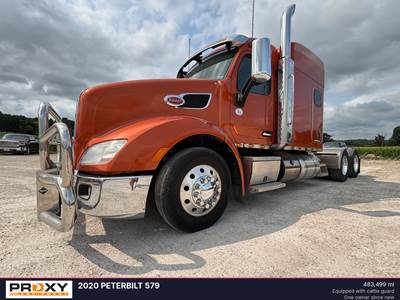 Peterbilt 579 Sleeper Semi Truck