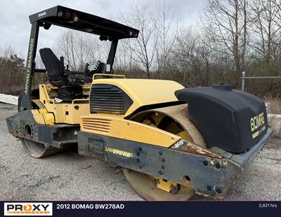 BOMAG BW278AD Smooth Drum Roller Compactor