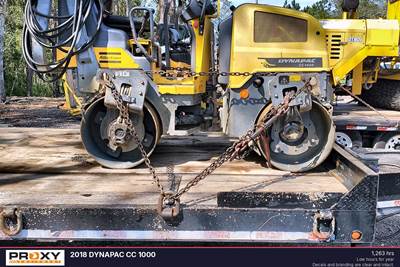 Dynapac Smooth Drum Roller Compactor
