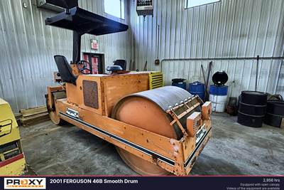 Ferguson Smooth Drum Roller Compactor