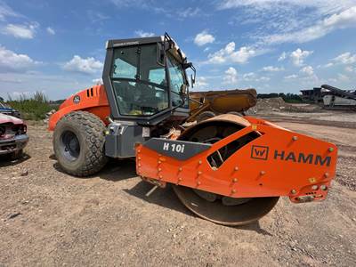 Hamm H10I Smooth Drum Roller Compactor